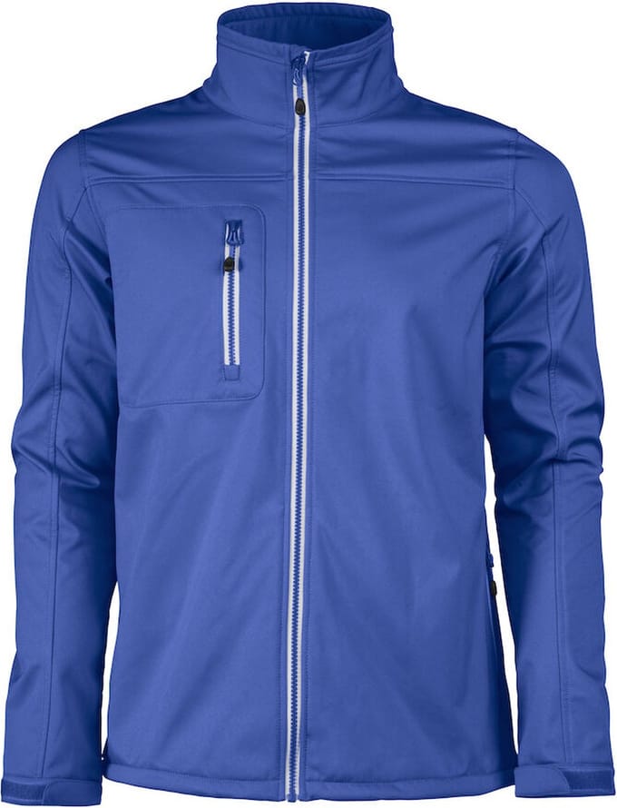 Printer Softshell Jas Vert 2261049 Blauw - Maat M