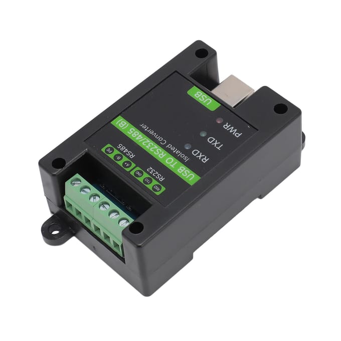 Convertisseur USB vers RS232 RS485 Puce FT232RNL Convertisseur USB isolé de qualité industrielle avec 3 LED gray