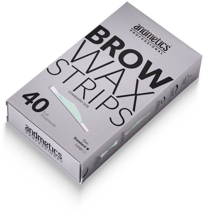 ANDMETICS - Brow Wax Strips standard 40