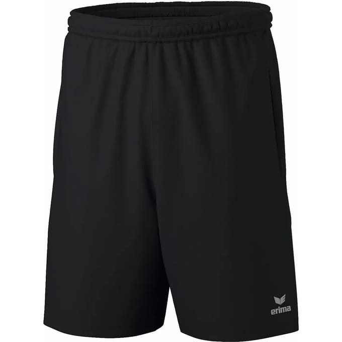 Erima Team Short Kinderen - Zwart | Maat: 128