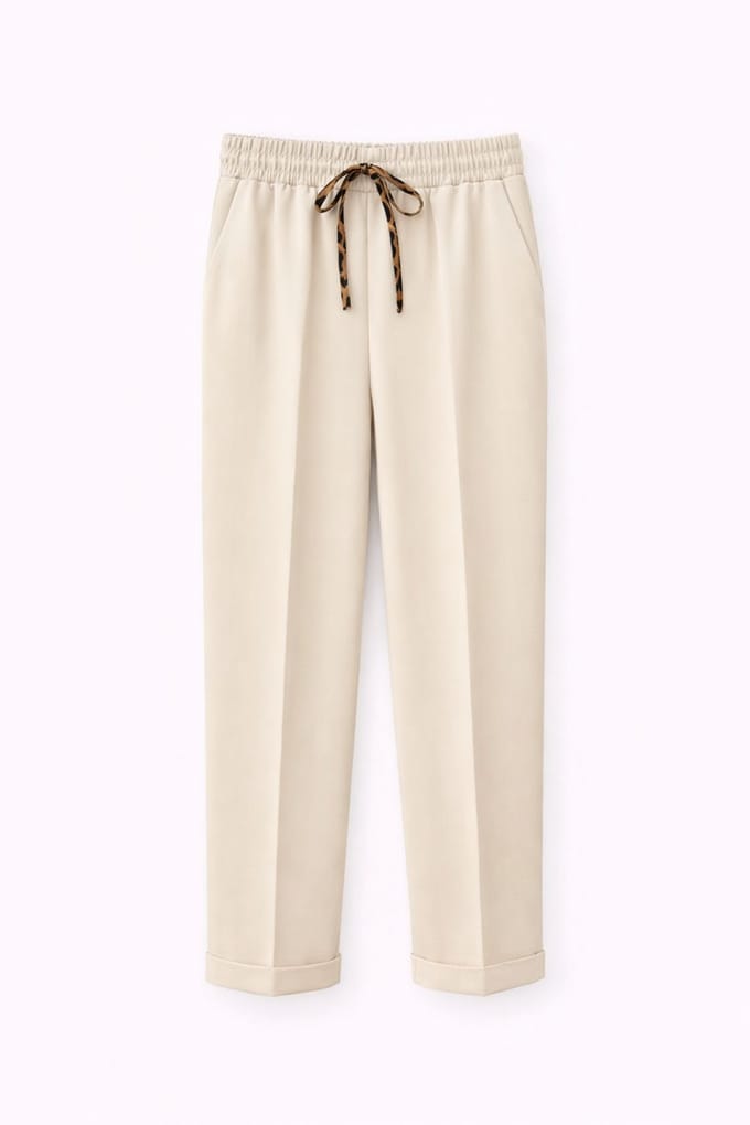 Elastische Taille Sigarettenbroek