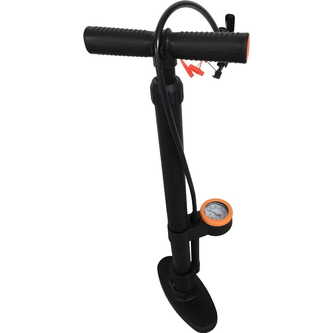 Voetpomp met manometer Sporti