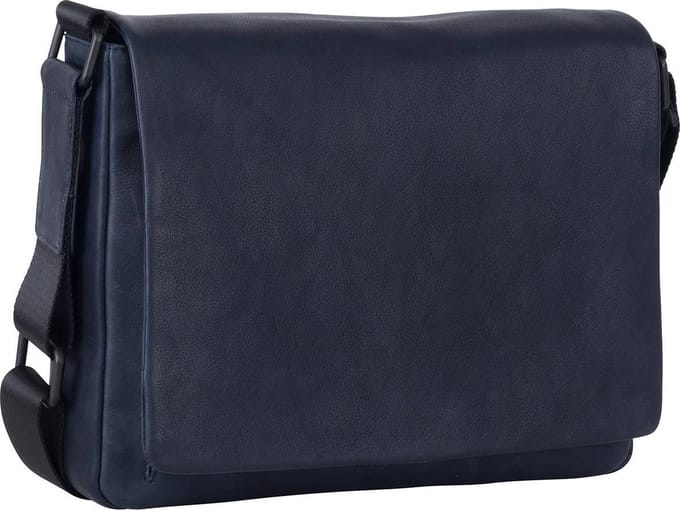Leonhard Heyden Den Haag messenger M 11 inch - Blauw