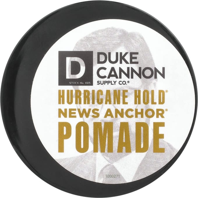 Duke Cannon Supply Co., Hurricane Hold®, New Anchor®, Pomade, 4,6 oz (130 g) white