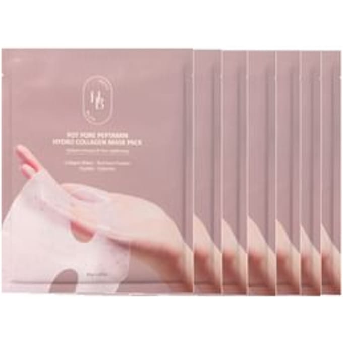 HEVEBLUE - Pot Pore Peptamin Hydro Collagen Mask Pack Set 7 sheets 35g x 7 sheets