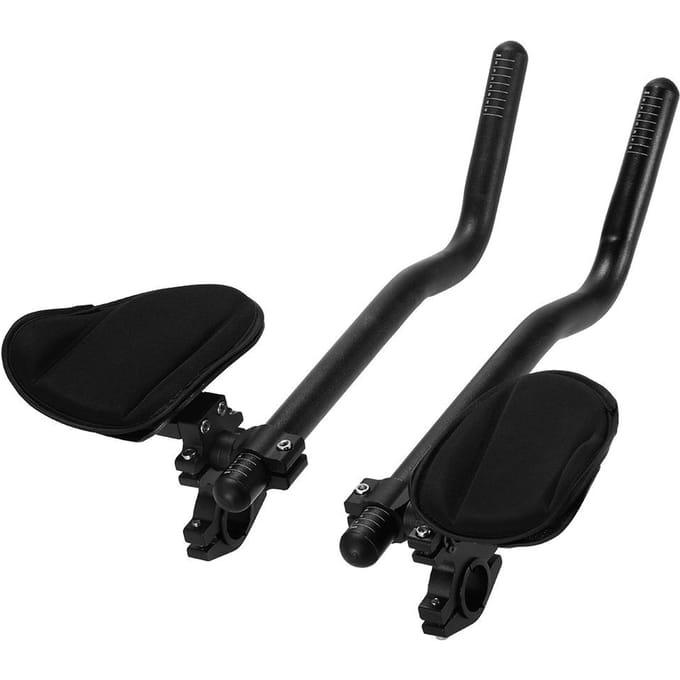 Fietsen Aero Bar Fiets Triatlon MTB Racefiets Arm Rest Bar Aerobar DD B black