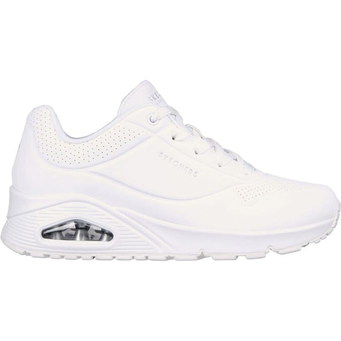Skechers Uno Stand On Air Dames Sneakers - Wit