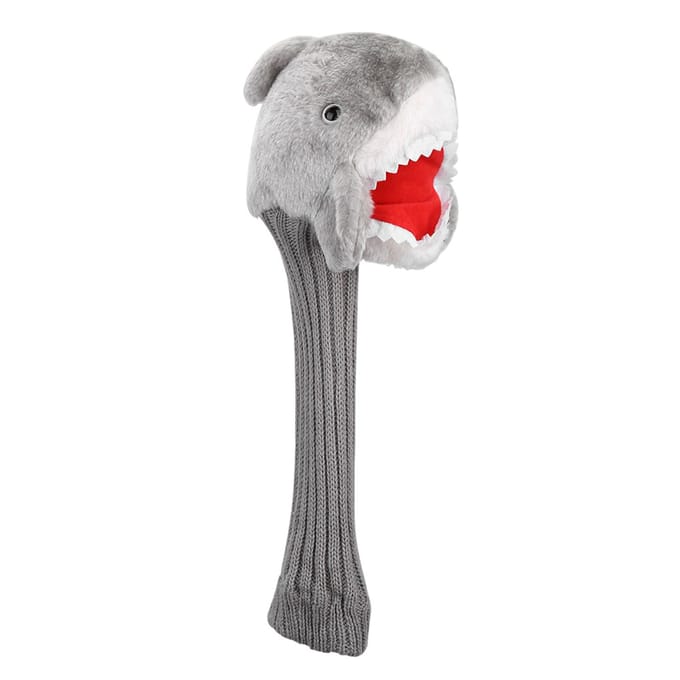 Tête de Requin Animal Golf Bois Driver Couvre-Tête white