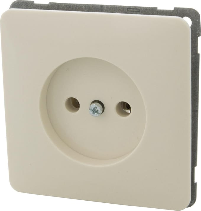 PEHA STANDARD CONTACTDOOS INBOUW ENKELVOUDIG CREME
