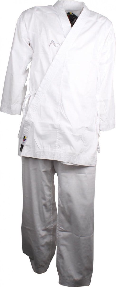 Arawaza Karatepak Kumite Deluxe Wkf Wit Junior Maat 130