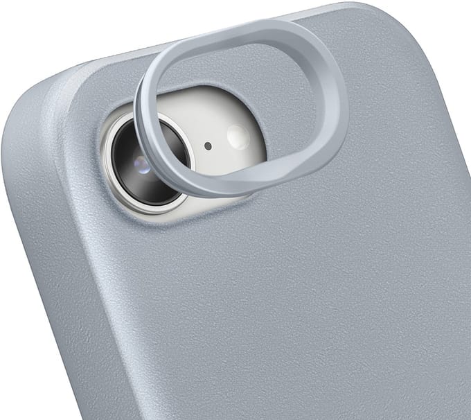 Rhinoshield, Lens Protector geschikt voor iPhone 16e - Reinforced Contour & Anti-Scratch, Grijs