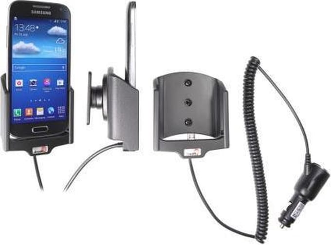 Brodit actieve houder met autolader voor Samsung I9195 Galaxy S4 Mini