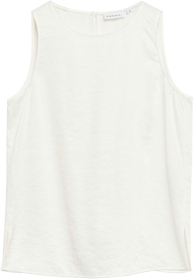 Top fluide in gemengde viscose met délavé effect voor dames COMMA