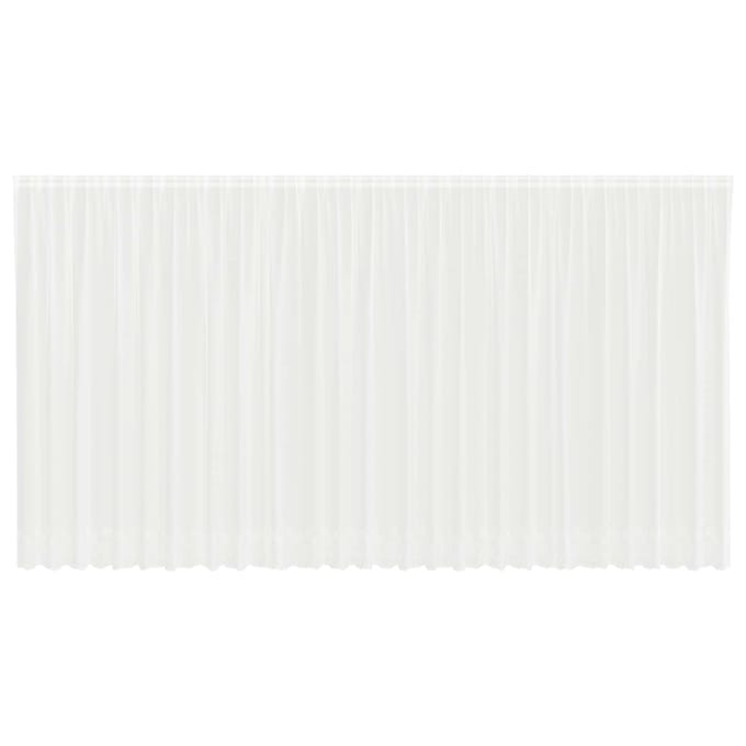 vidaXL Kantgordijn Wit 200 x 750 cm Polyester