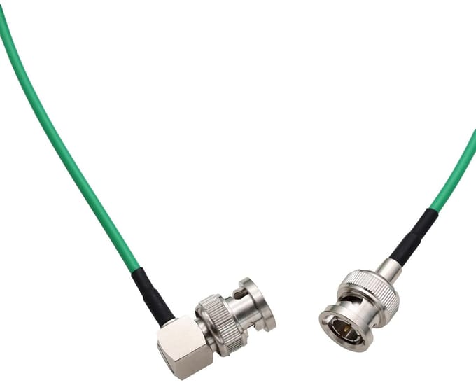 HD SDI Kabel - BNC Verlengkabel - CCTV Beveiliging - 75 Ohm Coax - 3 Meter - Groen