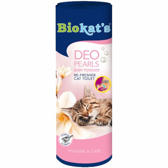 6x Biokat's Deo Pearls Babypoeder 700 g