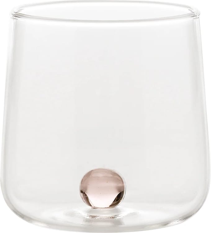 Zafferano Bilia Water glazen - Roze - 6 Stuks