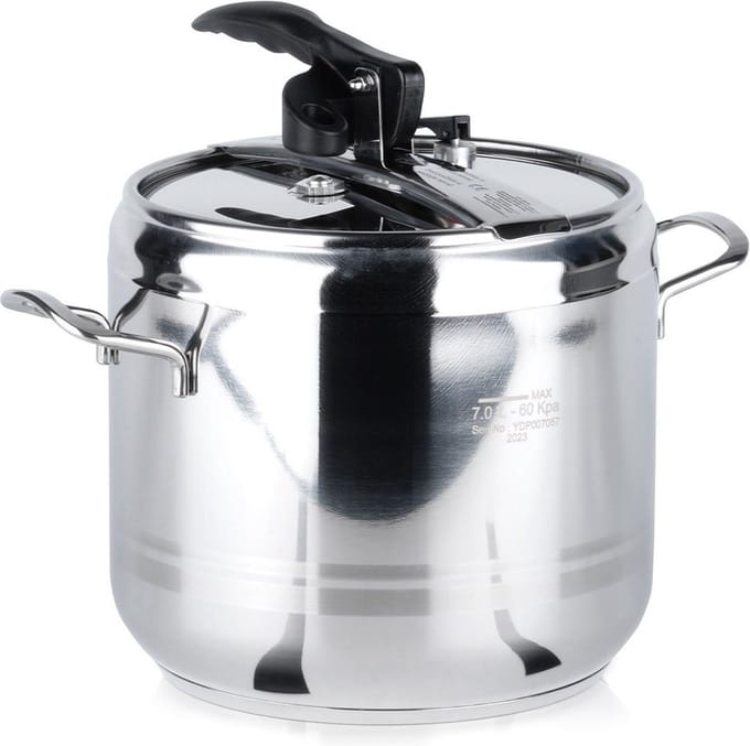 Snelkookpan Edelstaal PROFI 7 l - Pressure Cooker Kookpan