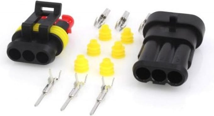 LB Tools AMP Superseal connector 3-pins set