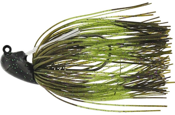 Westin Slide-Up Rubber Jig Tungsten Junebug haakmaat 3/0 14gr