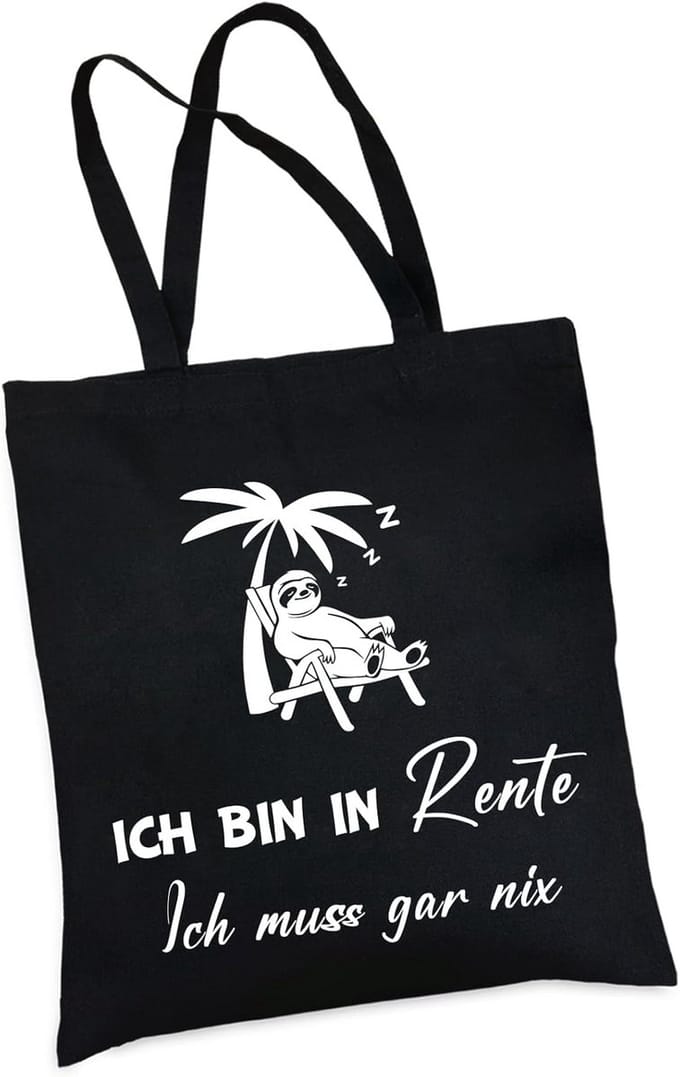 Duurzame Stoffen Tas - Cadeau voor Pensioen en Afscheid
