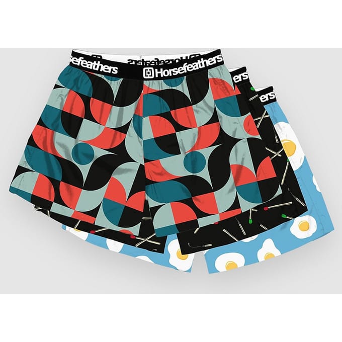 Horsefeathers Frazier 3pack boxershorts (bundel 7) - M
