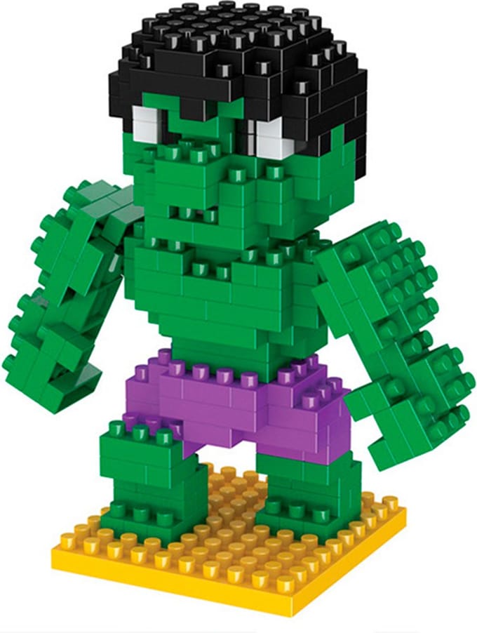 DW4Trading Miniblocks - Bouwset - 290 stuks - Compatibel met grote merken