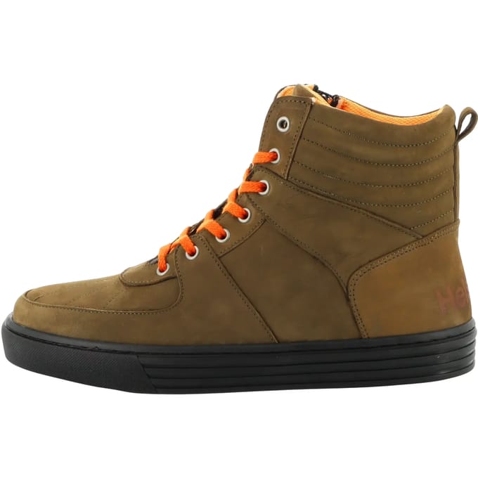 Leren motor sneakers Helstons Run
