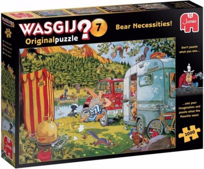 Jumbo Wasgij Original 7 - Bear Necessities - legpuzzel 1000 stukjes