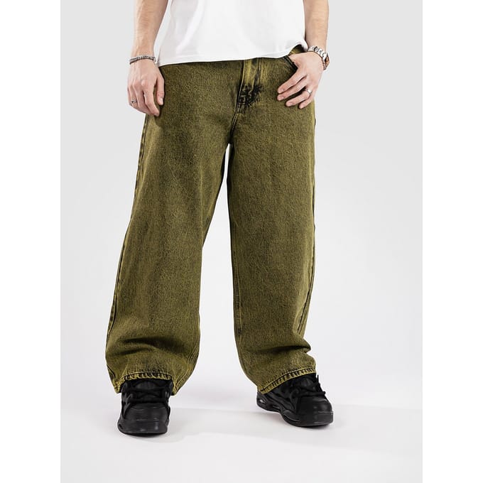 Empyre Sk8 Ultra Wide Jeans groen