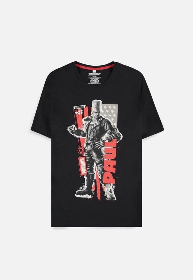 Tekken Heren Tshirt -2XL- Paul Zwart