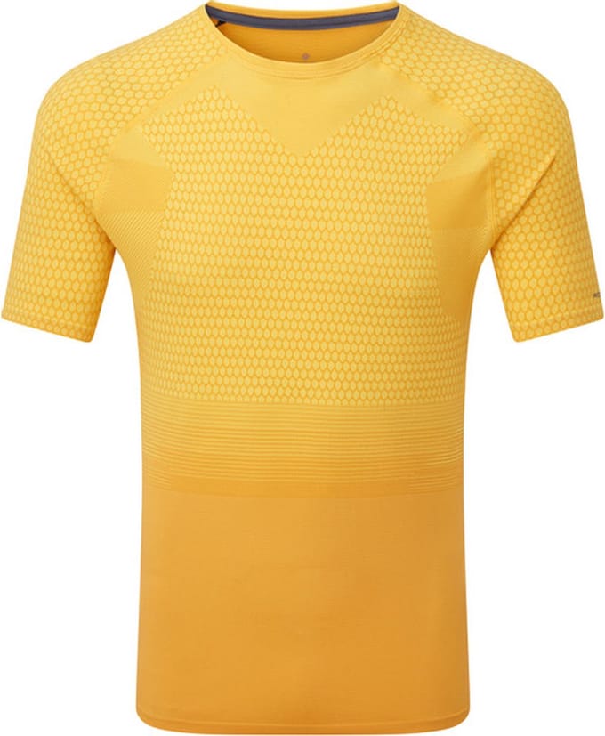 Ronhill Tech Marathon SS Heren - sportshirts - goud - Mannen - M