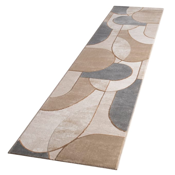 Tapijt Tiana grijs  80x300 cm
