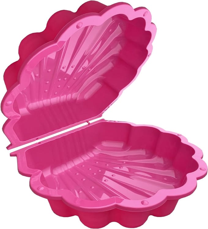 Schelp Zandbak met Deksel - Zand en Water Schelp - Speelgoed - Top Kwaliteit
