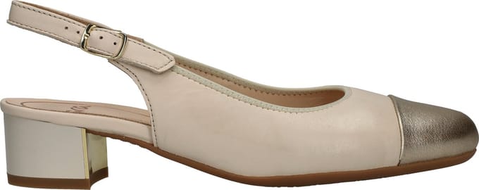 Ara - 1235823 - Pumps - Kleur: Wit/beige - Maat: 40