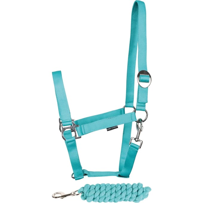 Harry's Horse Halsterset Initial - Turquoise - Shetland
