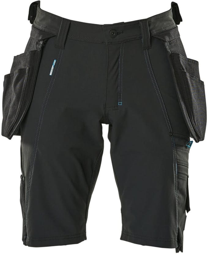Mascot Advanced Shorts met spijkerzakken 17149-311 - Zwart - C43