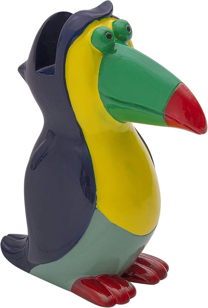 Brillenhouder Tukan - Grappige Standaard voor Bril en Zonnebril | Polyresin