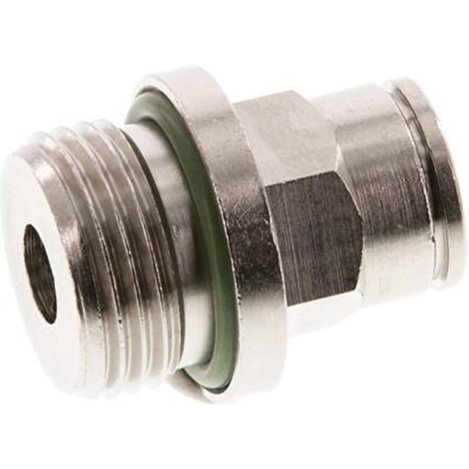 8mm x G3/8'' Messing Insteekfitting Buitendraad FKM [2 Stuks]
