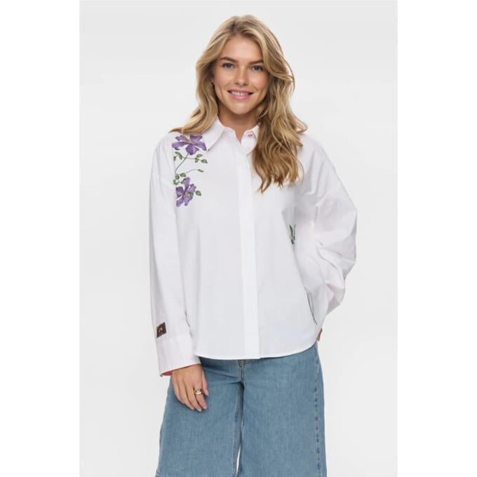 Nümph Nuflory shirt 706476 bright white