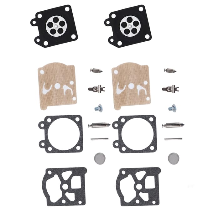 2 Jeux Kit de Réparation Carburateur Remplacement Convient pour Stihl 026 MS260 024 MS240 MS210 MS230 MS250 FS85 gray