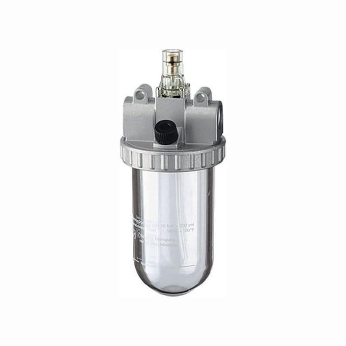 Riegler nevelsmeerder standaard polycarbonaat houder BG 1 G 1/4 1.200 l/min - 101014