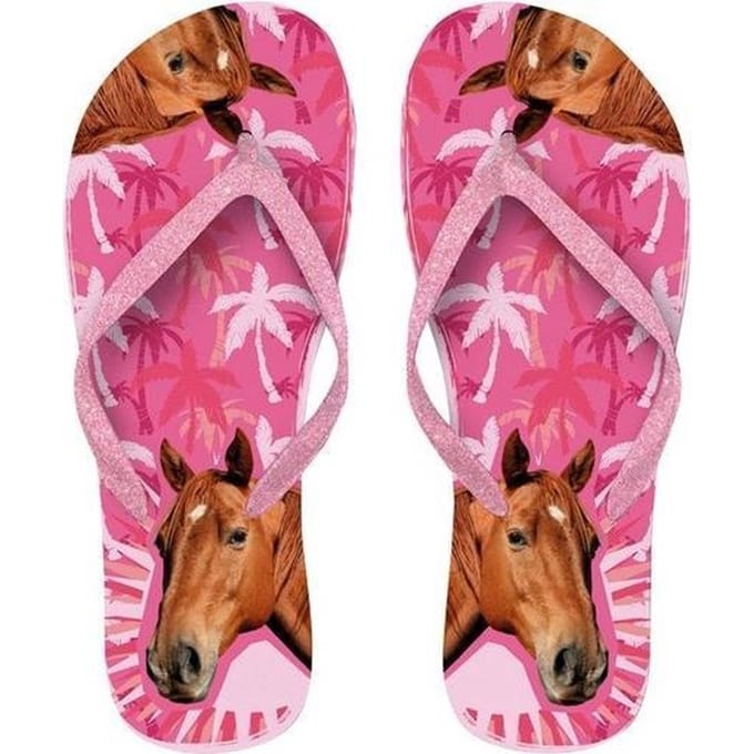 Slipper Flip Flop Paard maat 37-39