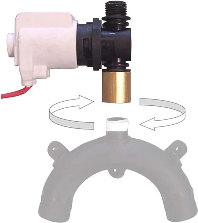 Jabsco 37068-2000 Solenoid Klep voor Beluchter van QF elektrisch Toilet