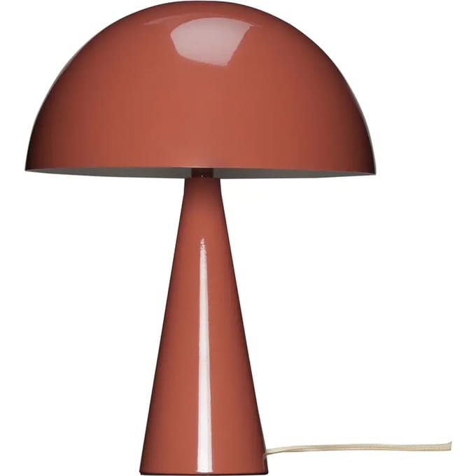 Hubsch - Mush Tafellamp mini - Rood/ zand