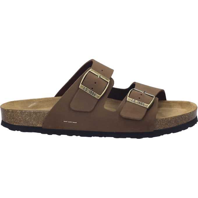 Josef Seibel - JOSEF 01 - Heren slippers - Kleur: Bruin - Maat: 45