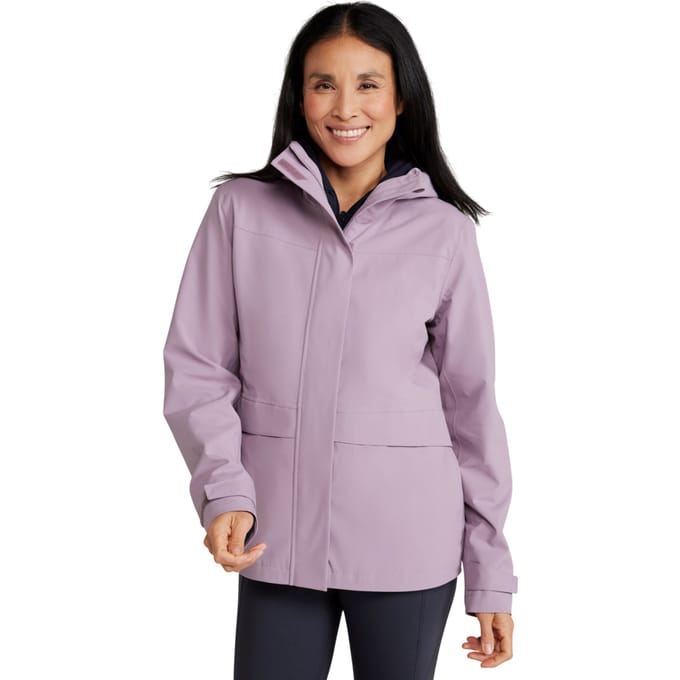Mountain Warehouse Dames April Waterdichte Jas (Lila)