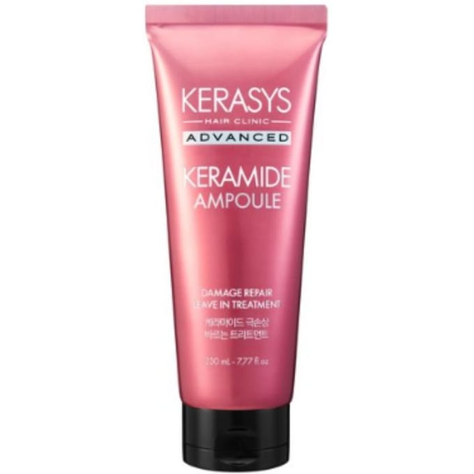 Kerasys Ceramide Extreme Damage Leave-In Behandeling Voedende Haarbehandeling 230ml pink