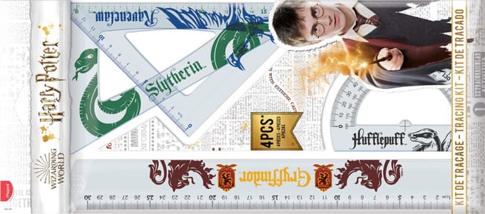 Maped Geometrie-set HARRY POTTER, 4-delig