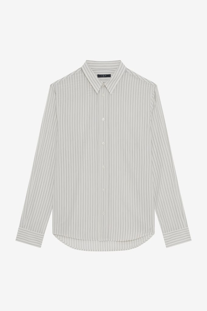IRO Paris Isaac Shirt Mixed White Taglia: 40 | Camicie Business Outlet | Uomo | Bianco